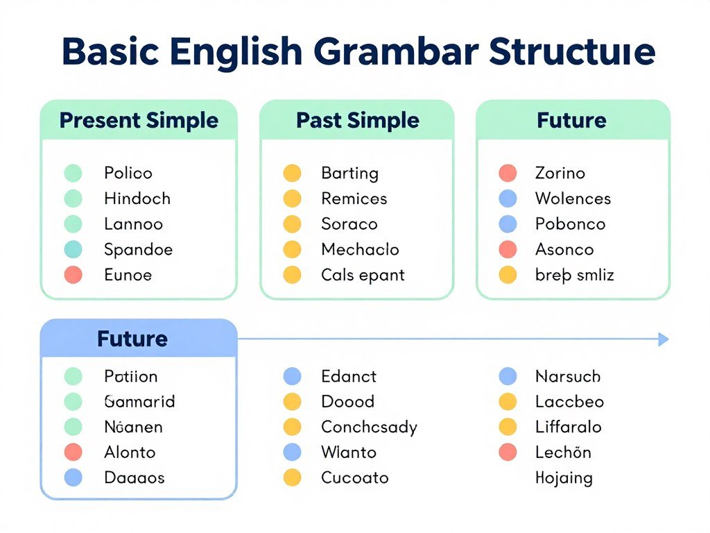 English grammar fundamentals with visual examples