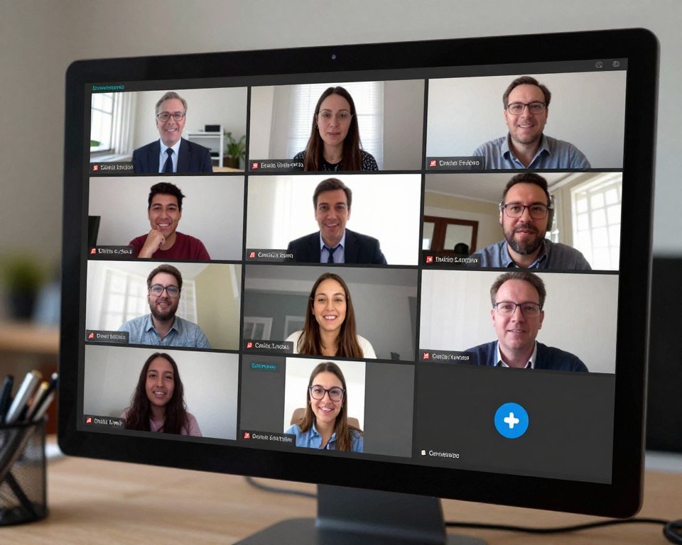 Online English learning community video call