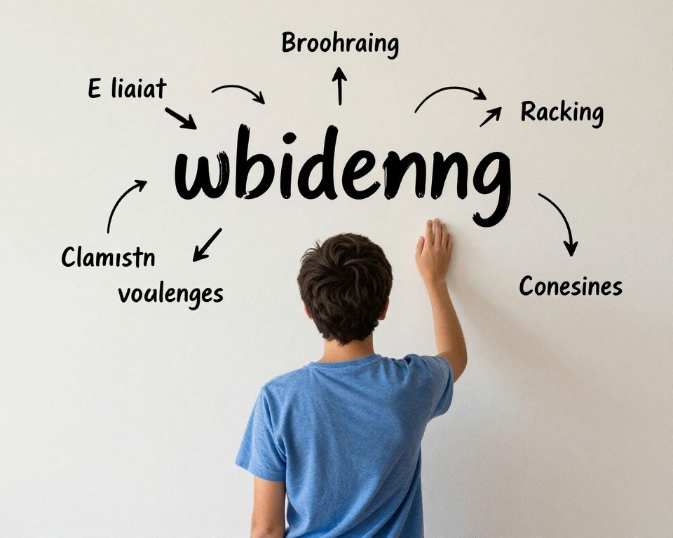 Student overcoming learning obstacles