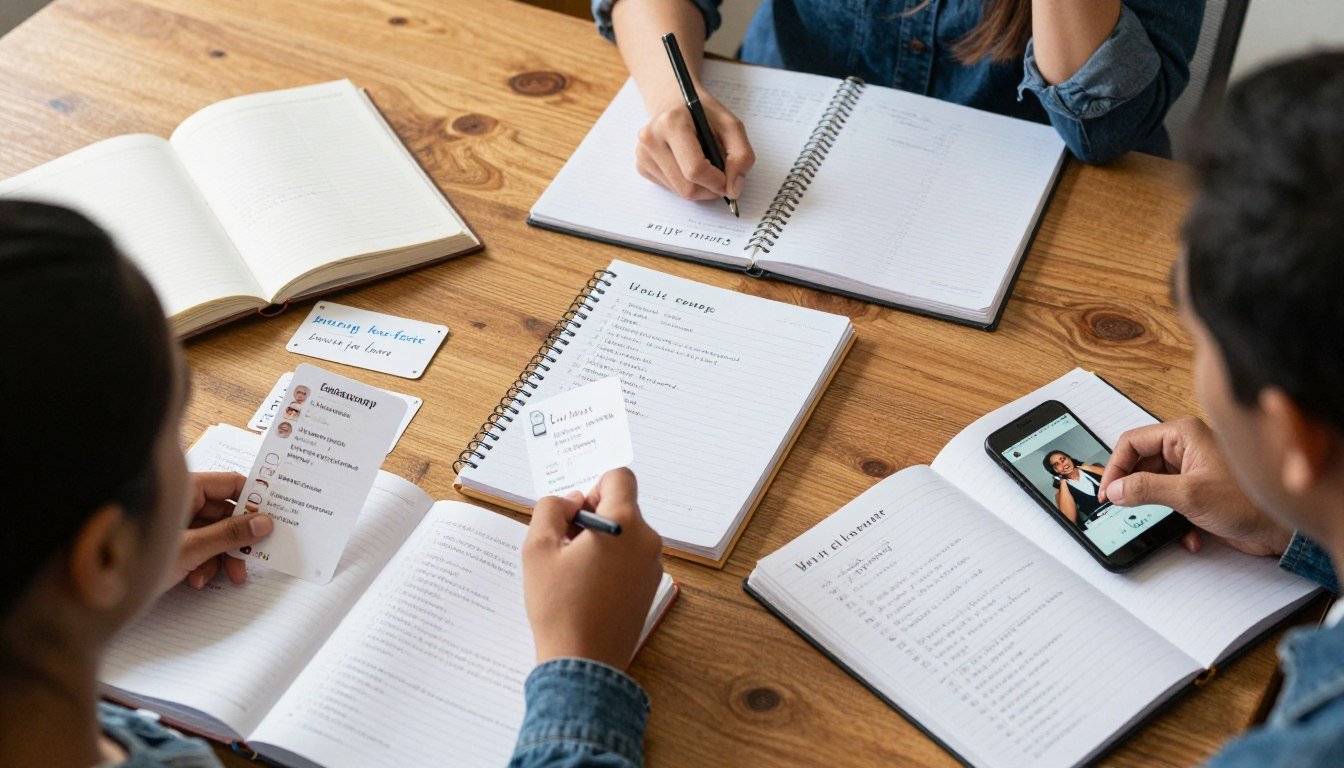 Various vocabulary practice activities