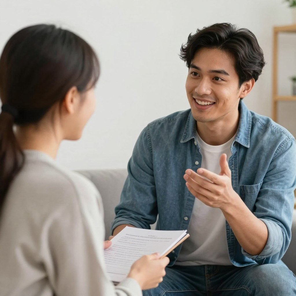 language exchange partner giving pronunciation feedback