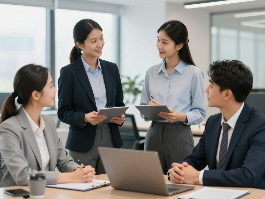 professionals learning business English