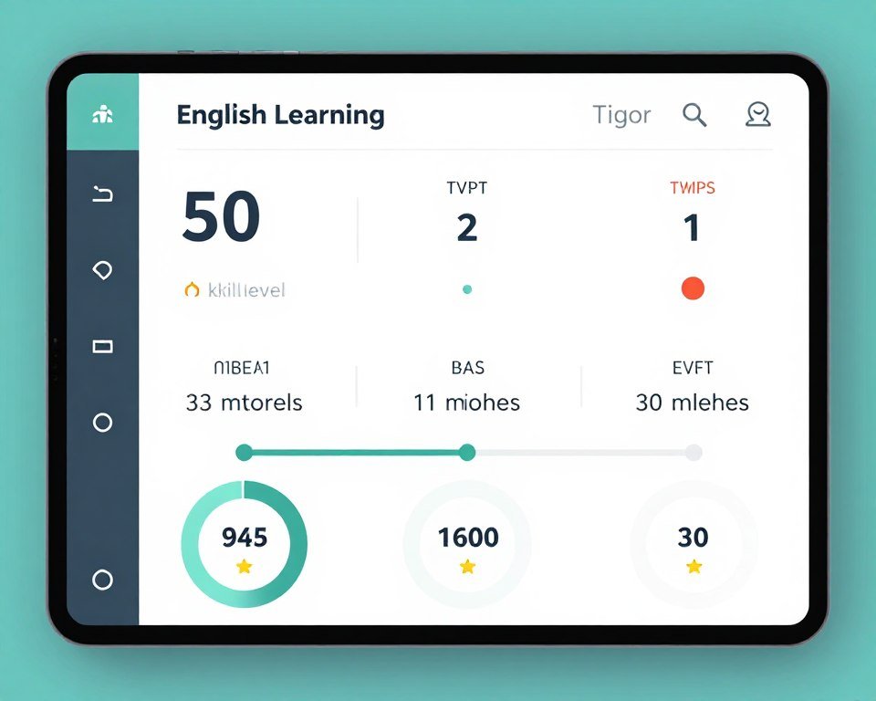 tracking English learning progress