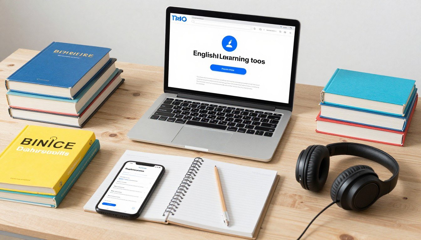 أدوات ومصادر تعلم اللغة الإنجليزية