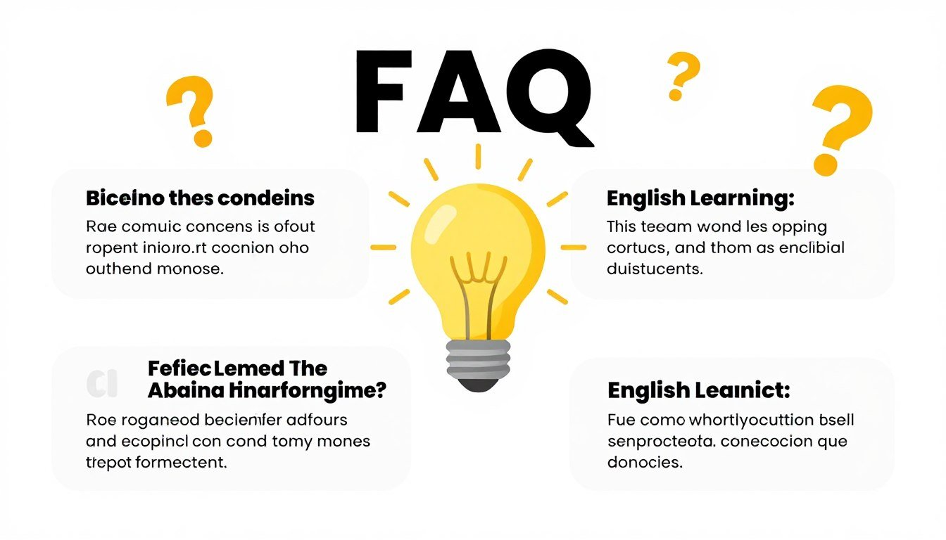 أسئلة شائعة عن تعلم اللغة الإنجليزية