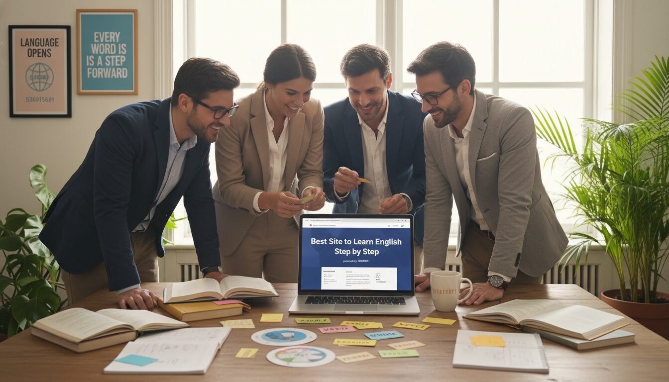 أفضل موقع لتعلم الإنجليزية خطوة بخطوة