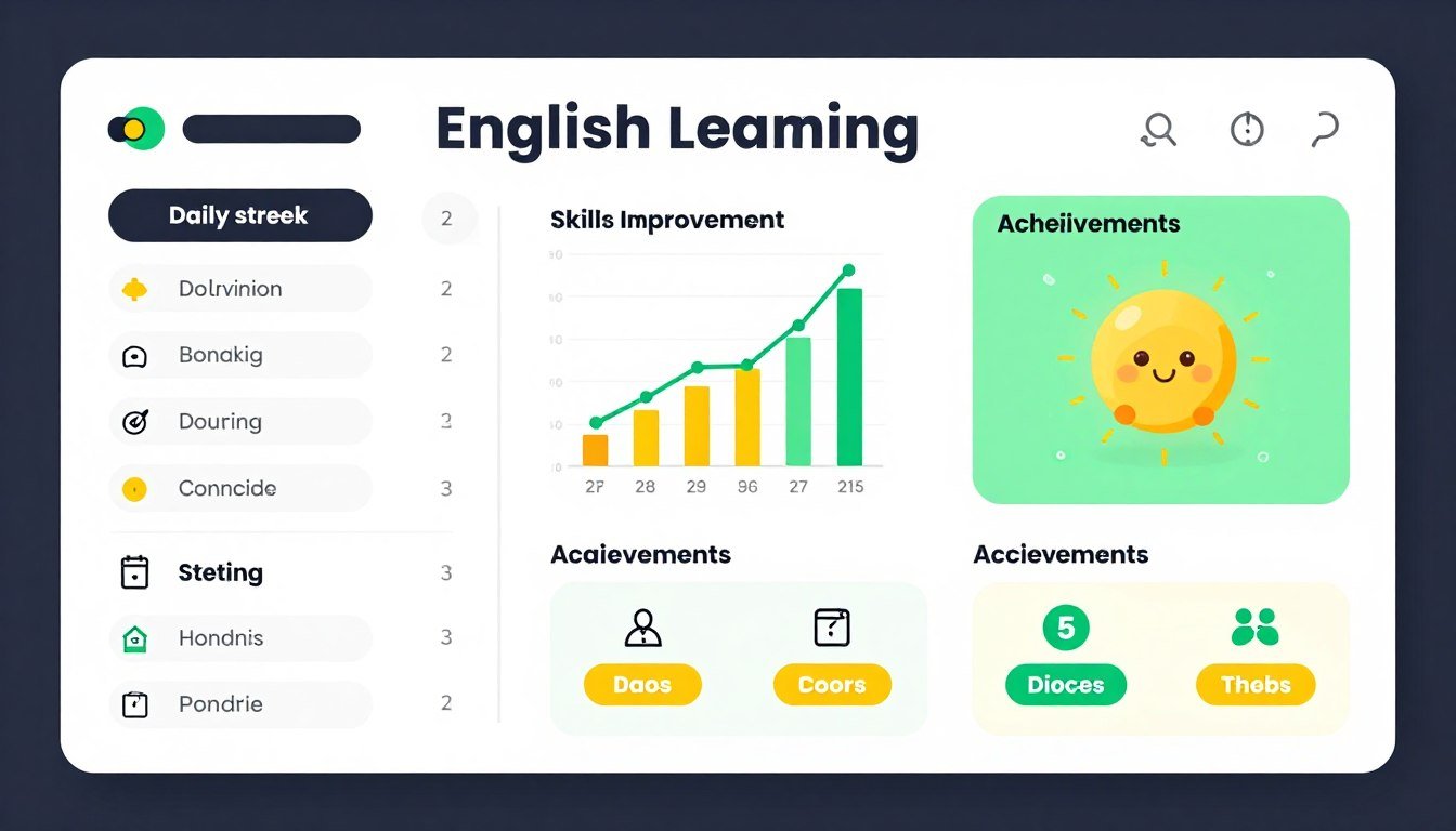 تتبع التقدم في تعلم الإنجليزية