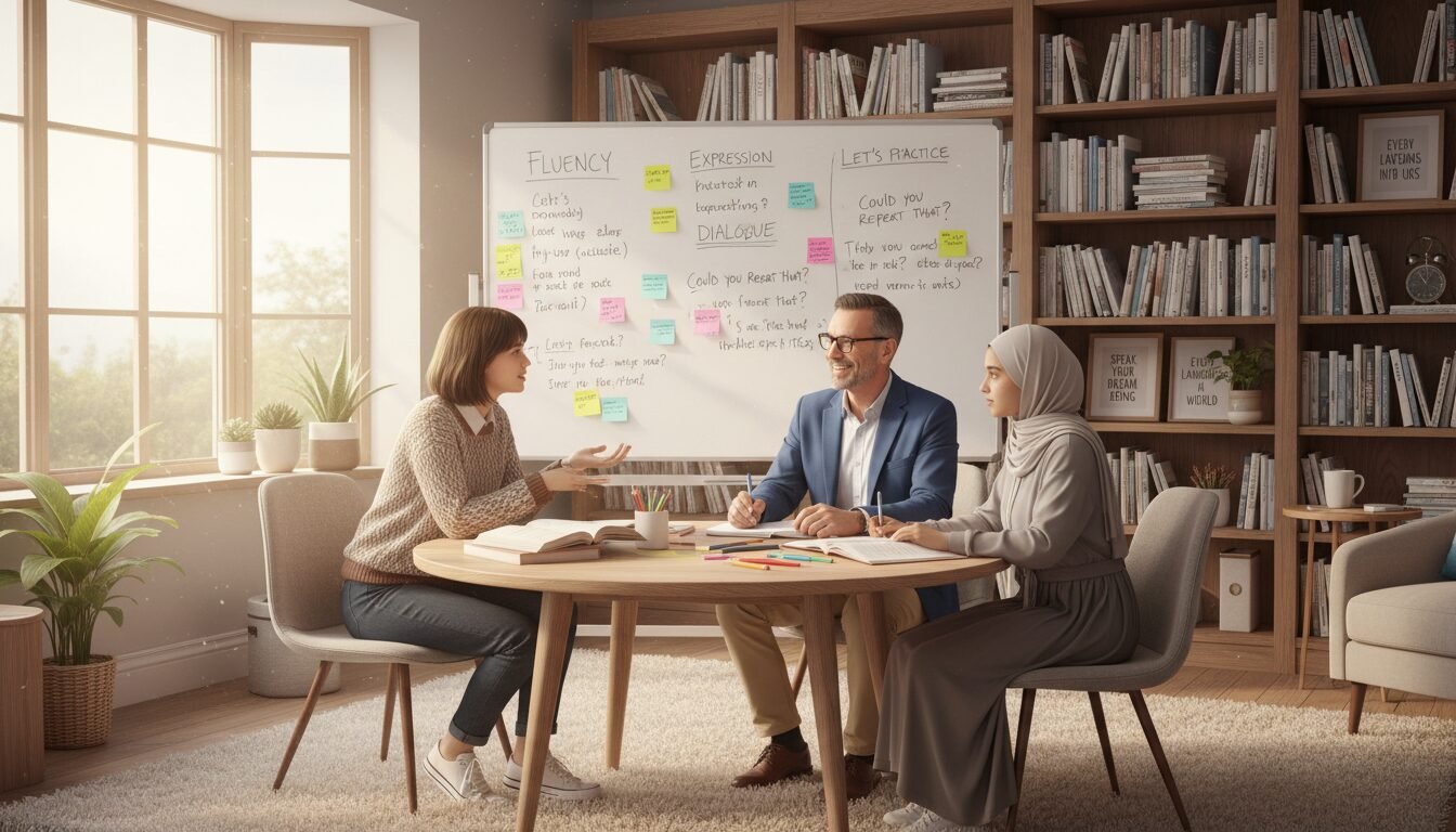 تحسين التحدث باللغة الإنجليزية