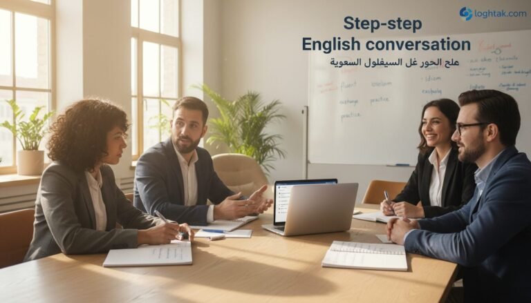 تعلم المحادثة الإنجليزية خطوة بخطوة