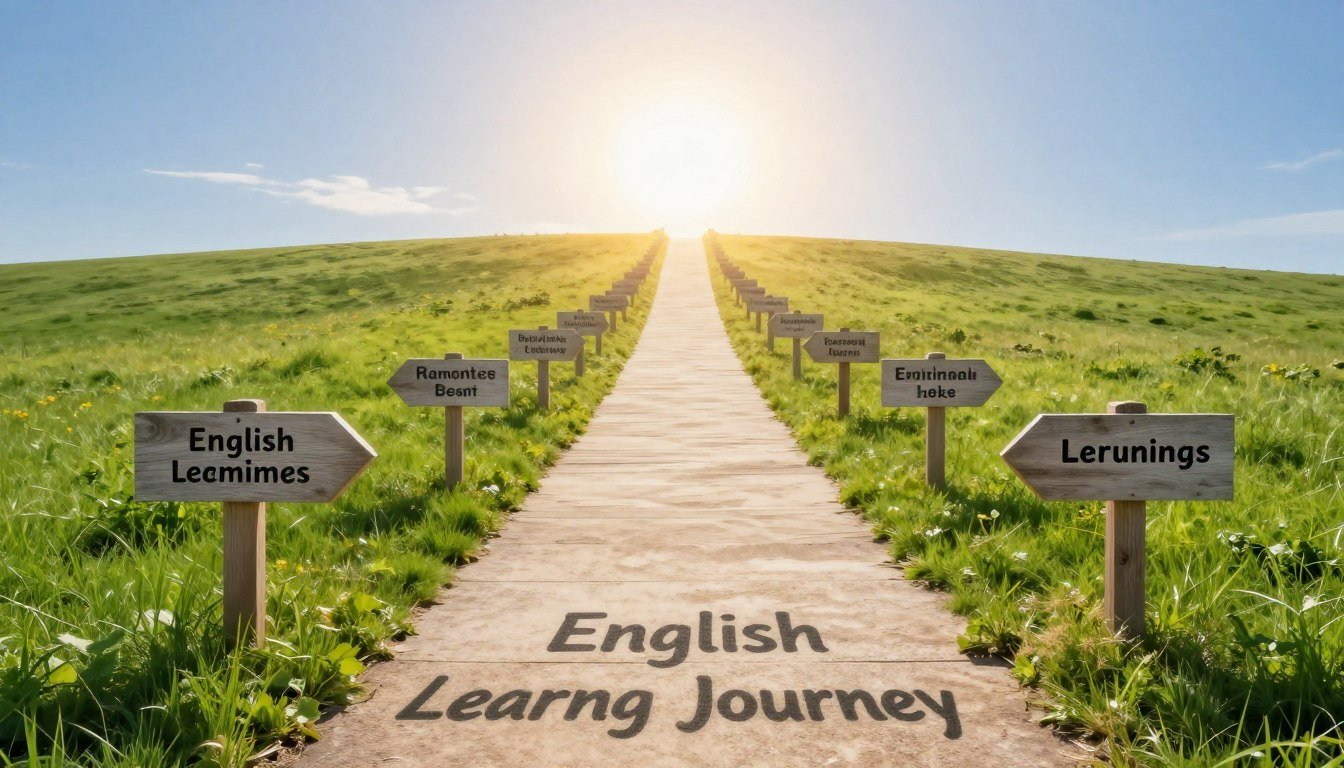 رحلة تعلم اللغة الإنجليزية الناجحة