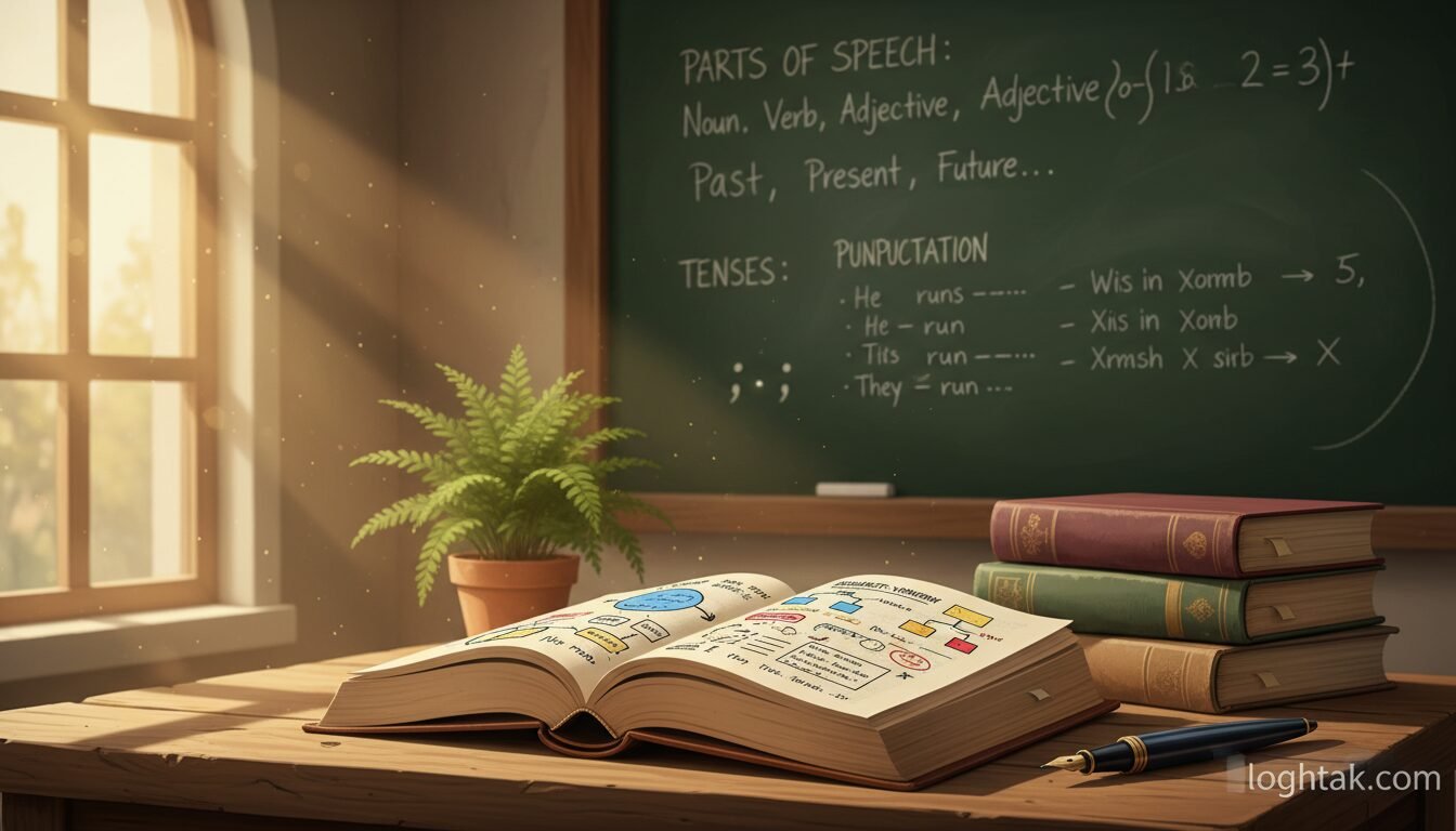 قواعد اللغة الإنجليزية