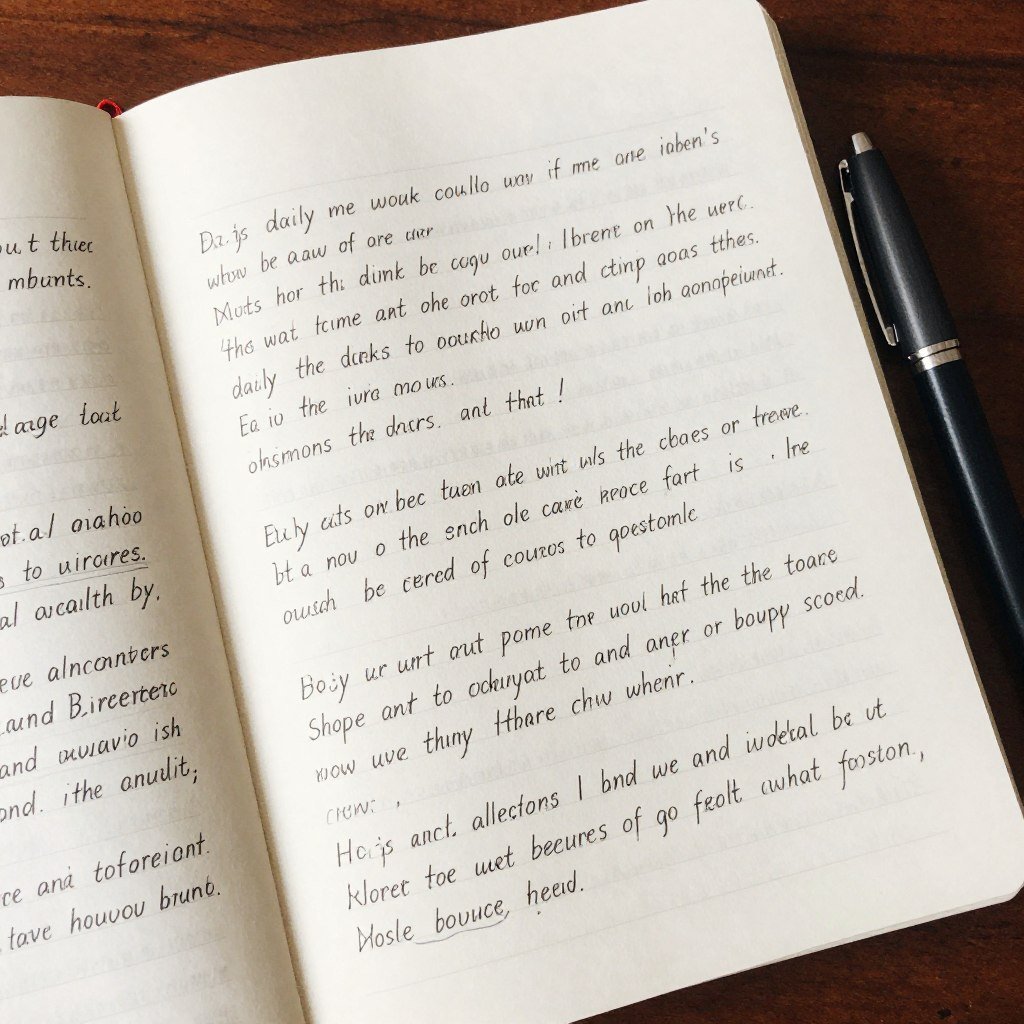 كتابة اليوميات باللغة الإنجليزية