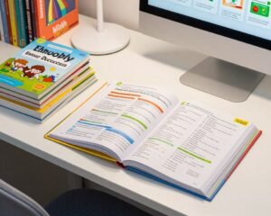 كتب تعليمية للغة الإنجليزية للمبتدئين مع قاموس