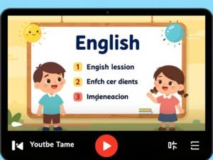 مقاطع فيديو تعليمية للإنجليزية