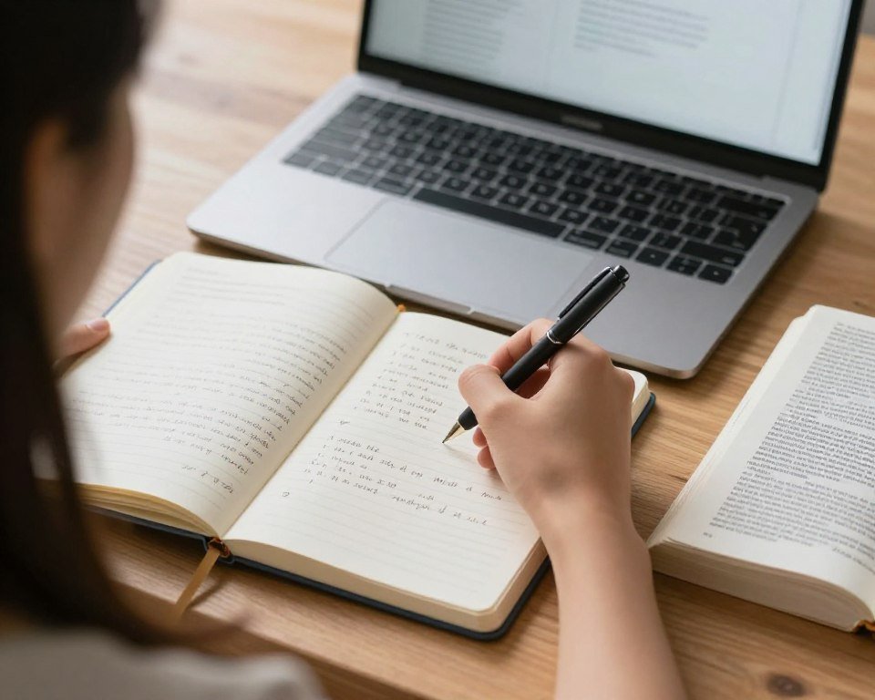 ممارسة الكتابة لتحسين اللغة الإنجليزية